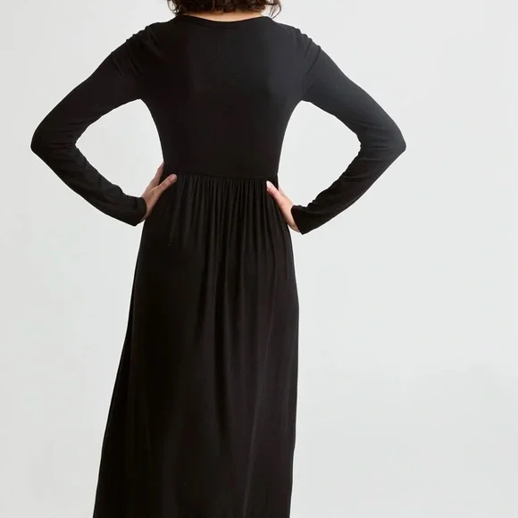 The Softest Rib Nursing Dress. Sz 0. GUC - Picture 4 of 4